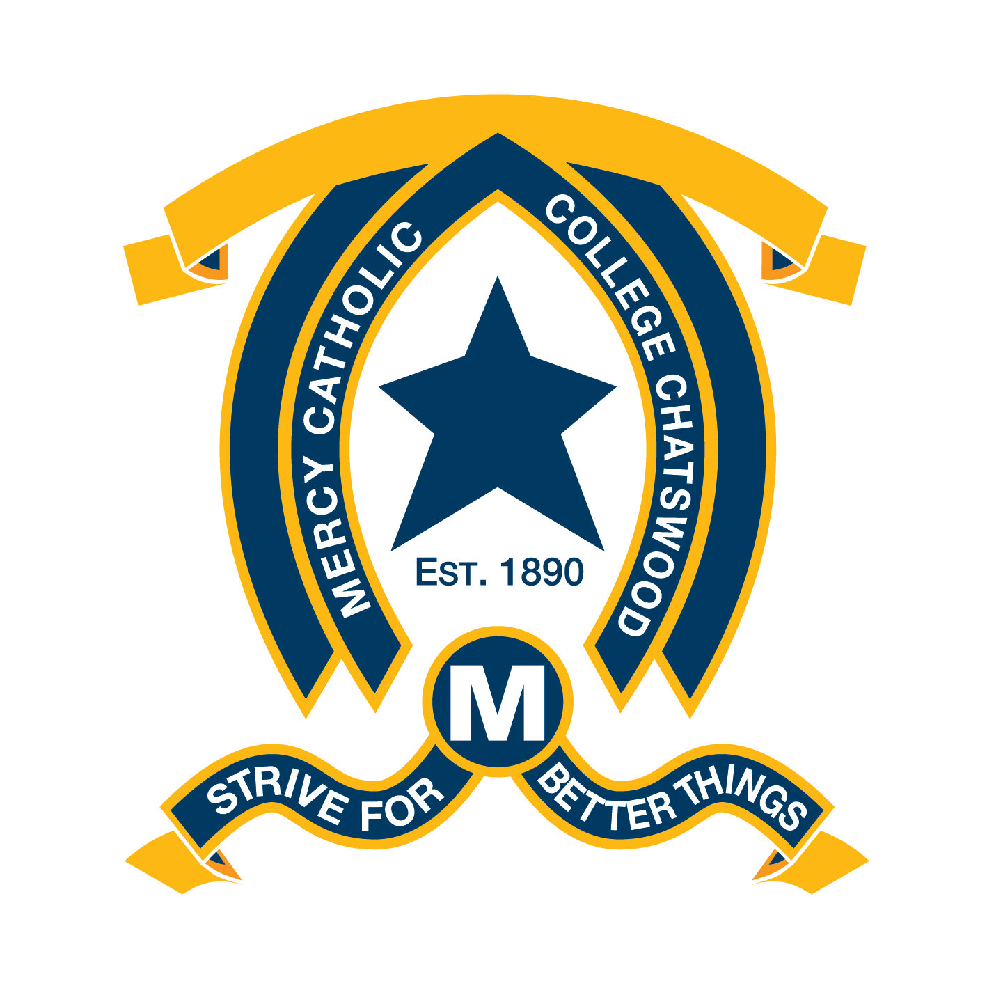 Mercy Catholic College school crest