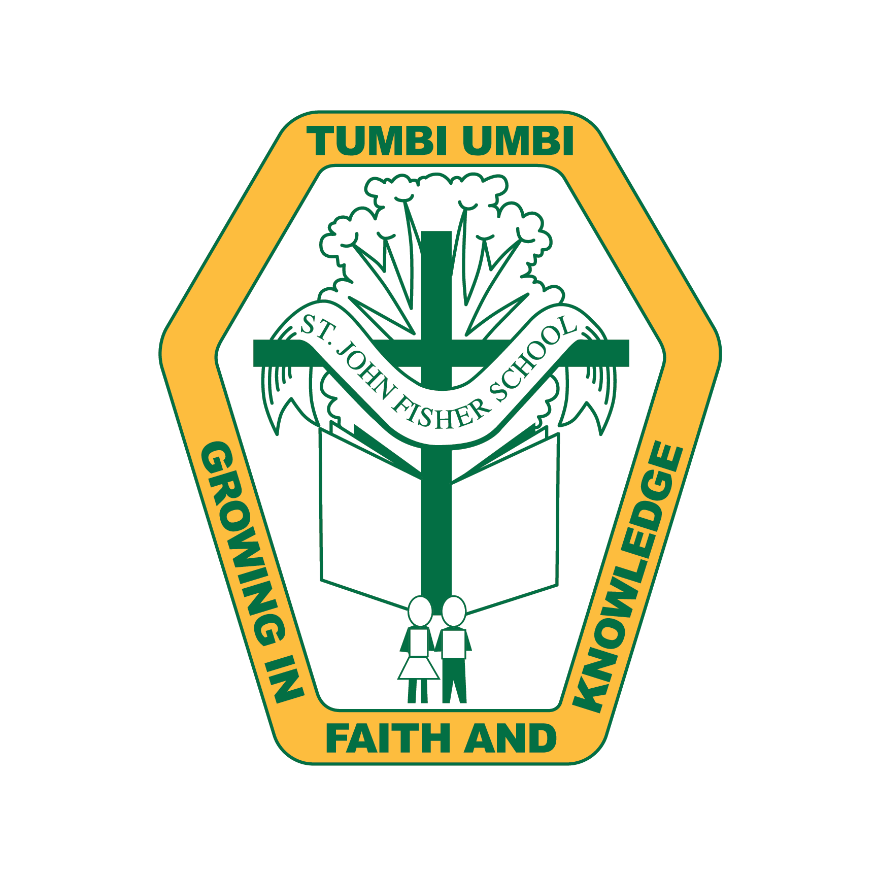St John Fisher Catholic School school crest