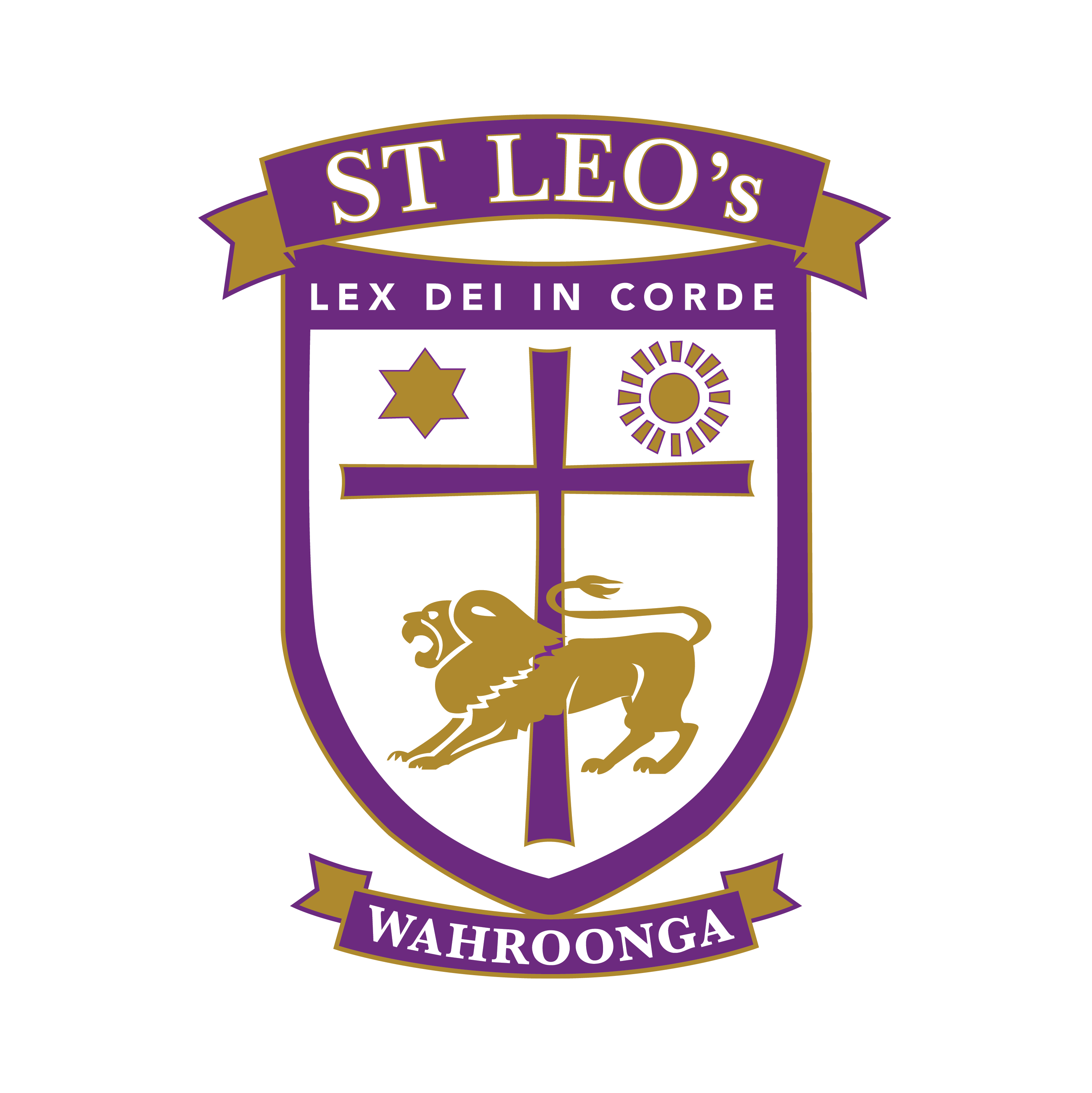 St Leo’s Catholic College school crest