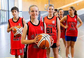 Girls basketball team