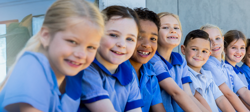 kids in uniform