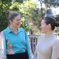 Teachers chatting